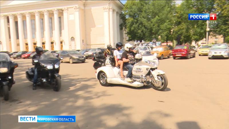 Кировские байкеры отметили Всемирный день мотоциклиста