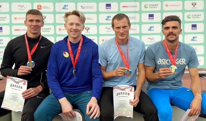 Кировские легкоатлеты ведут борьбу на чемпионате России