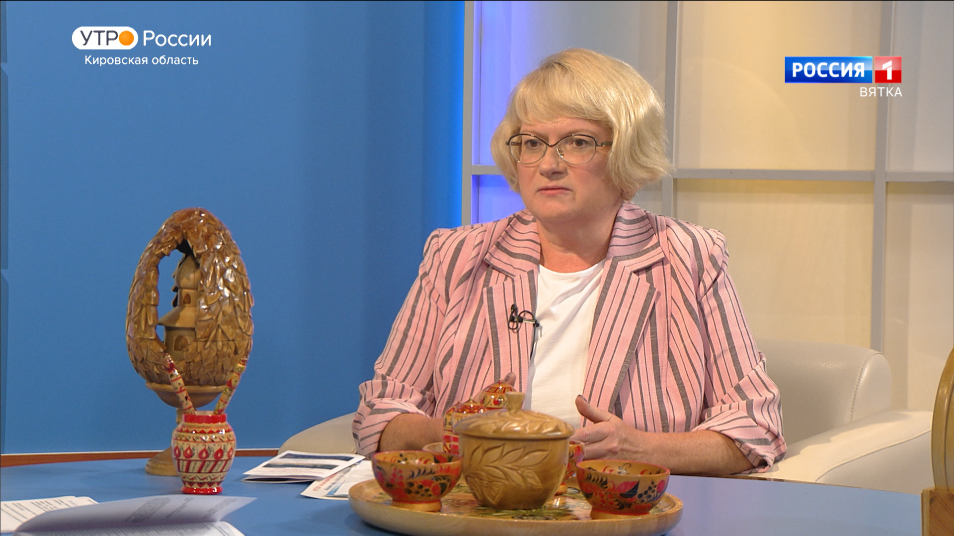 Интервью с директором Вятского аграрно-промышленного техникума Ангелиной Богдановой (05.07.2021)