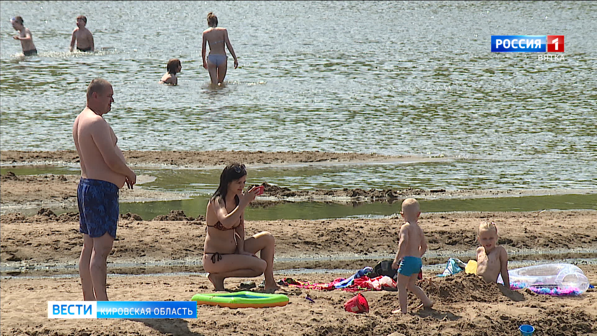 Роспотребнадзор проверил качество воды на кировских пляжах
