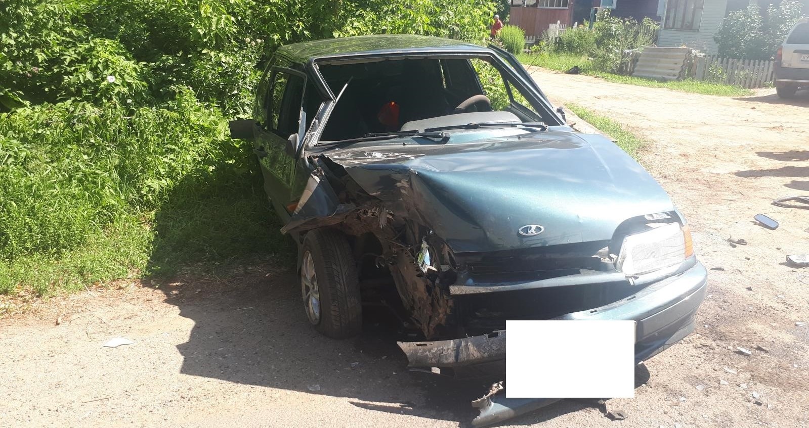 В Кирове в результате аварии на улице Ключевой один человек получил травмы