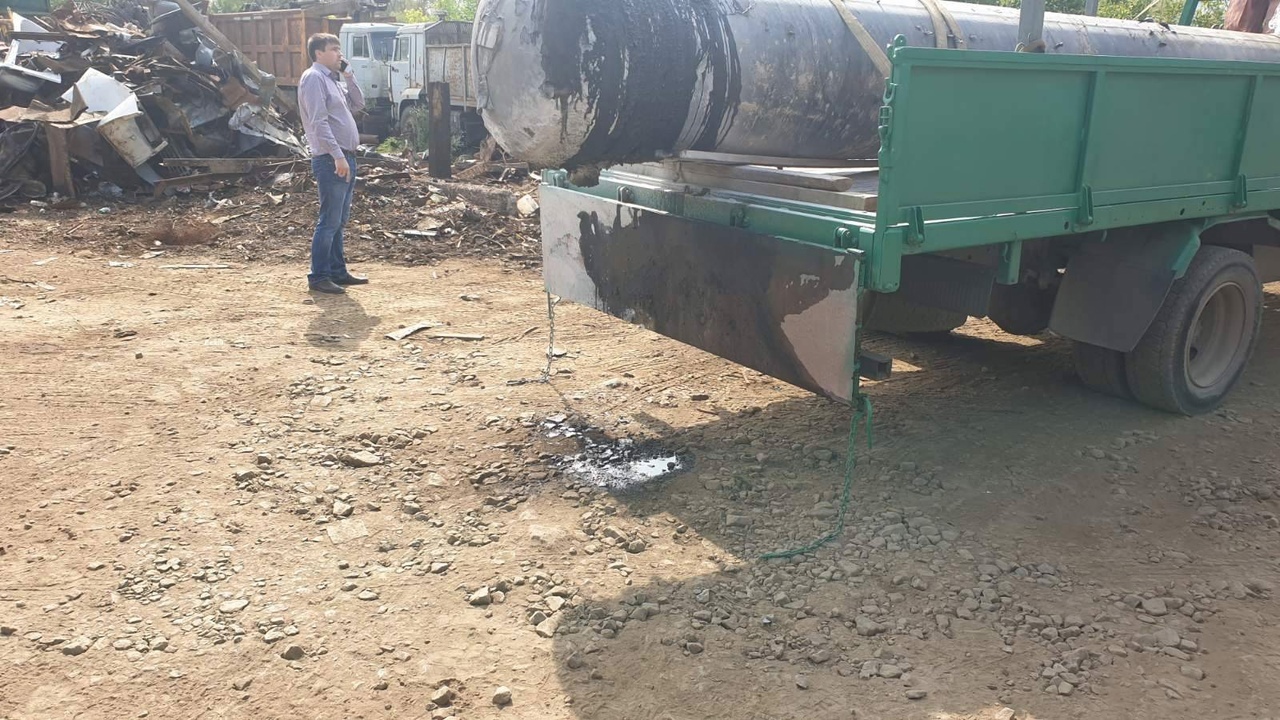 Емкость с газом, напугавшую кировчан, перевозили без сопроводительных документов.