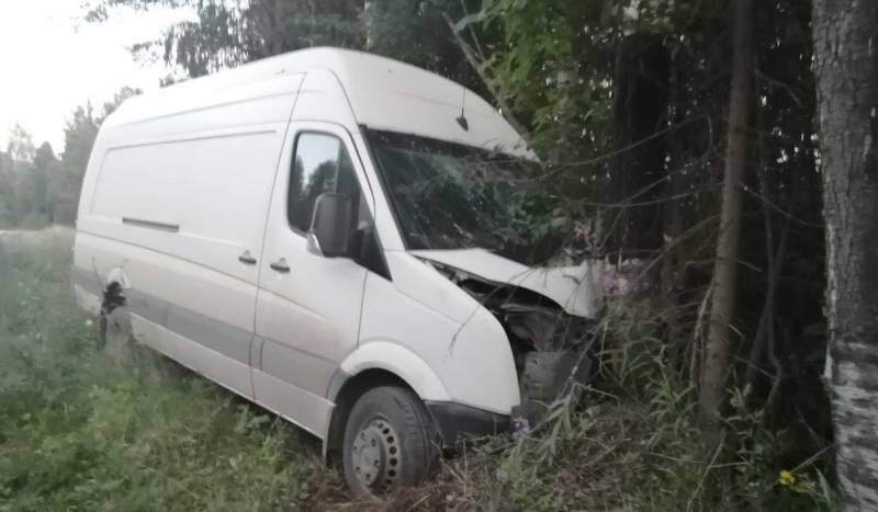 В Омутнинском районе в ДТП водитель иномарки получил травмы