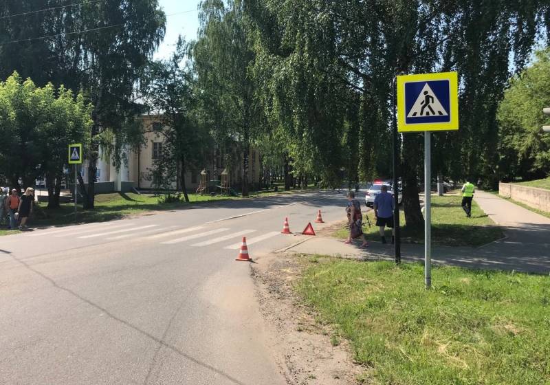 В Кирове на пешеходном переходе сбили 10-летнего мальчика