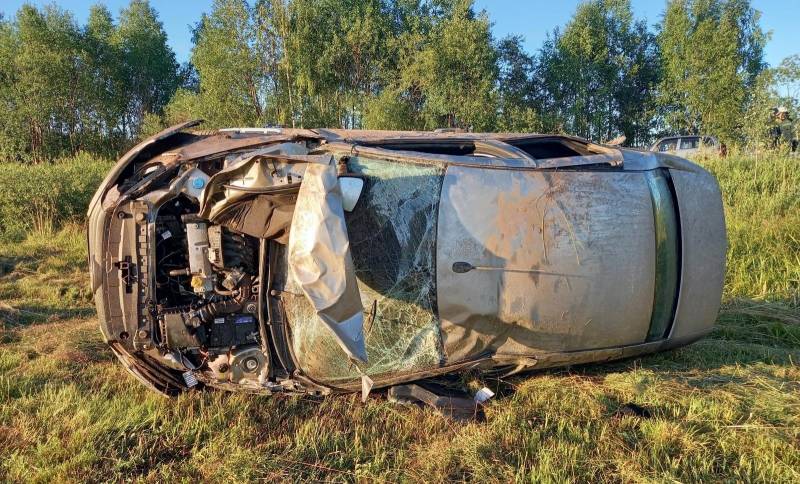 В Афанасьевском районе в результате аварии госпитализированы двое подростков