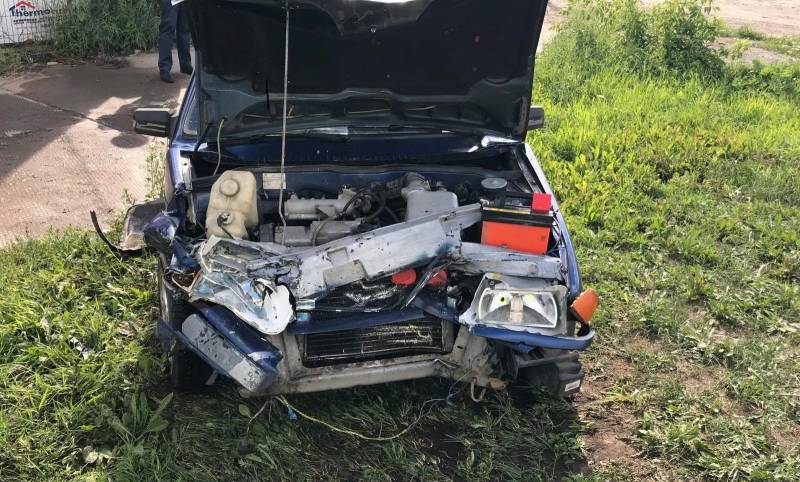 В Кирове произошла авария с участием пьяного водителя