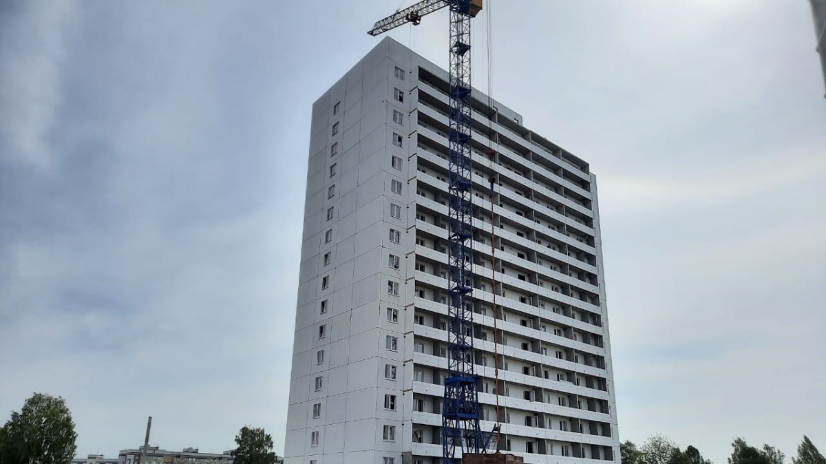 В Кирове возвели 17-этажный дом для переселения граждан из аварийного жилья