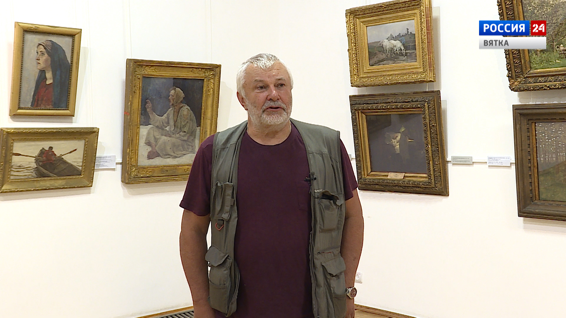 Интервью с заслуженным художником РФ, профессором Андреем Дубовым (13.08.2021)