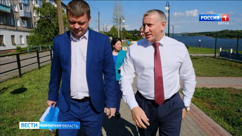 На нововятской набережной в августе-сентябре проведут работы по водоотведению