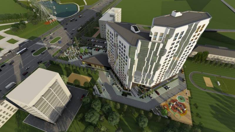 В Кирове хотят оградить забором сквер с фонтаном на Октябрьском проспекте