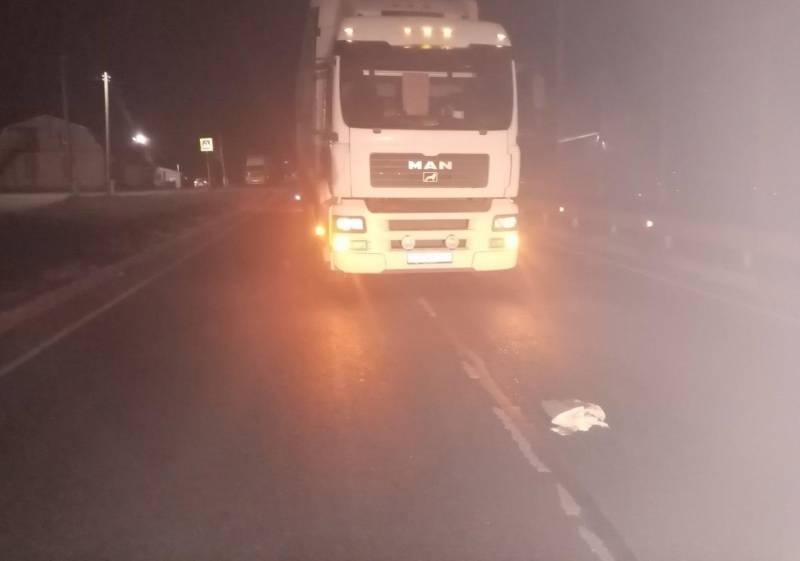 В Кировской области грузовик совершил наезд на пешехода