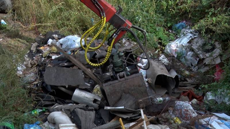 В Кирове ликвидировали несанкционированную свалку в Нововятском районе