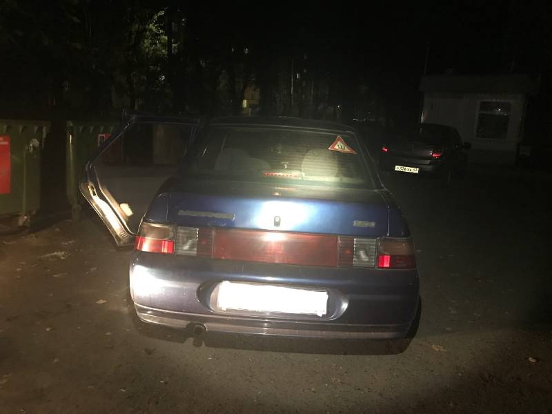 В Кирове на улице Лепсе пьяный водитель пытался продать автомобиль