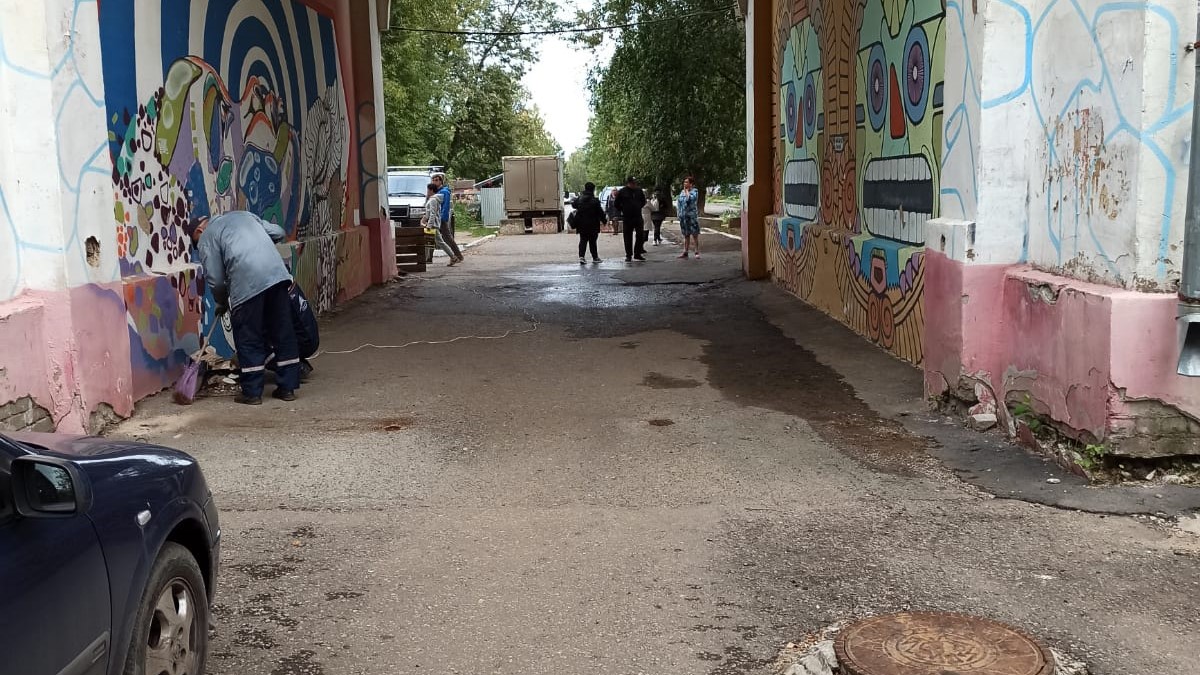 В Кирове для автомобилистов откроют проезд через арку дома №74 по Октябрьскому проспекту