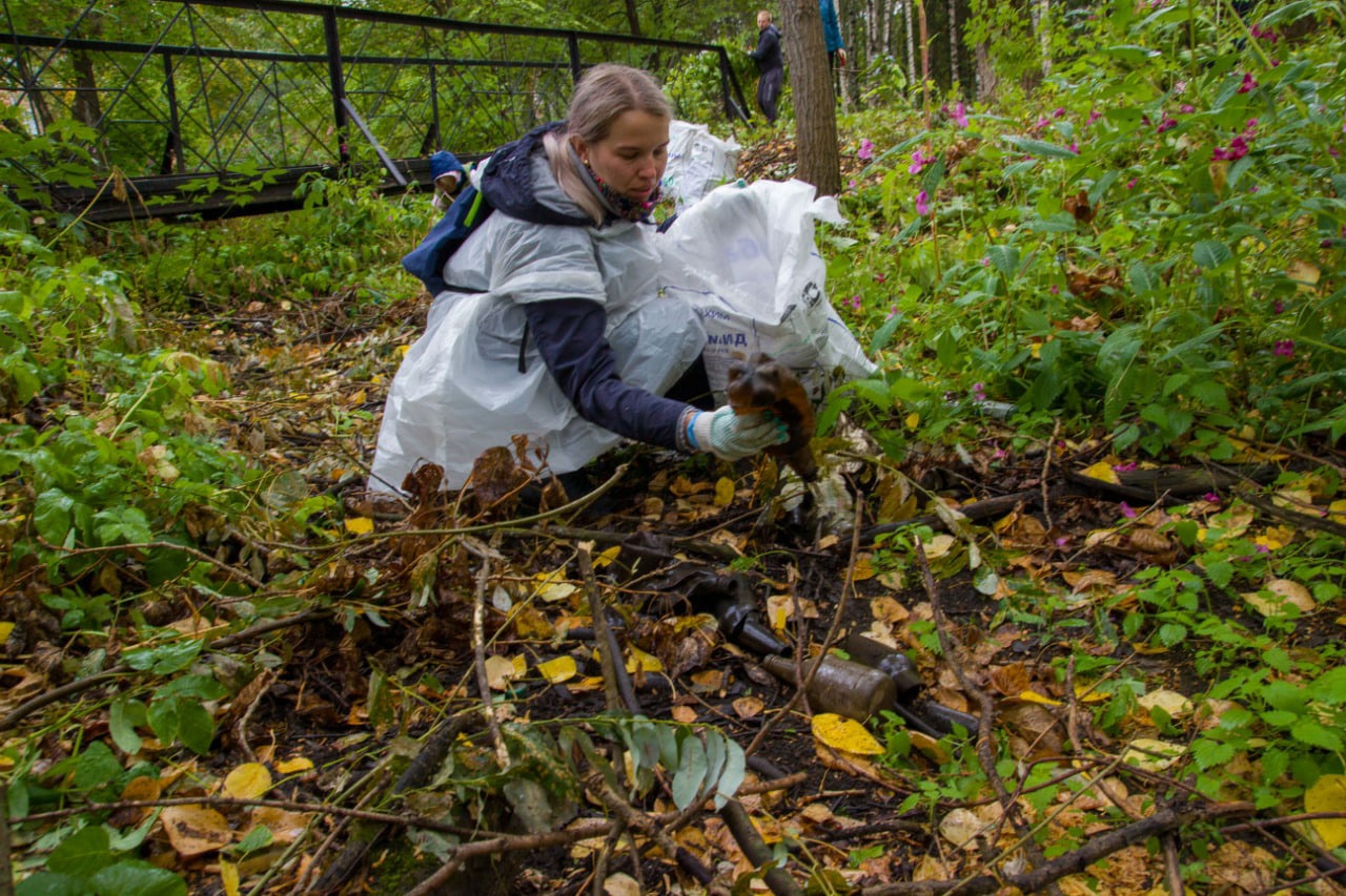 В Слободском ко Дню города прошли субботники