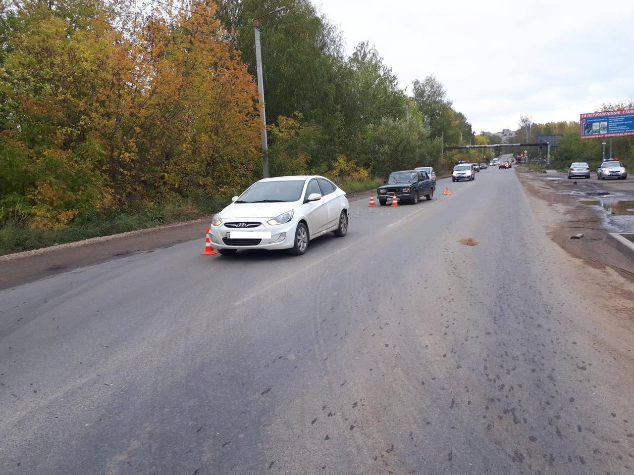 В Кирове в ДТП на улице Луганской пострадали две девушки