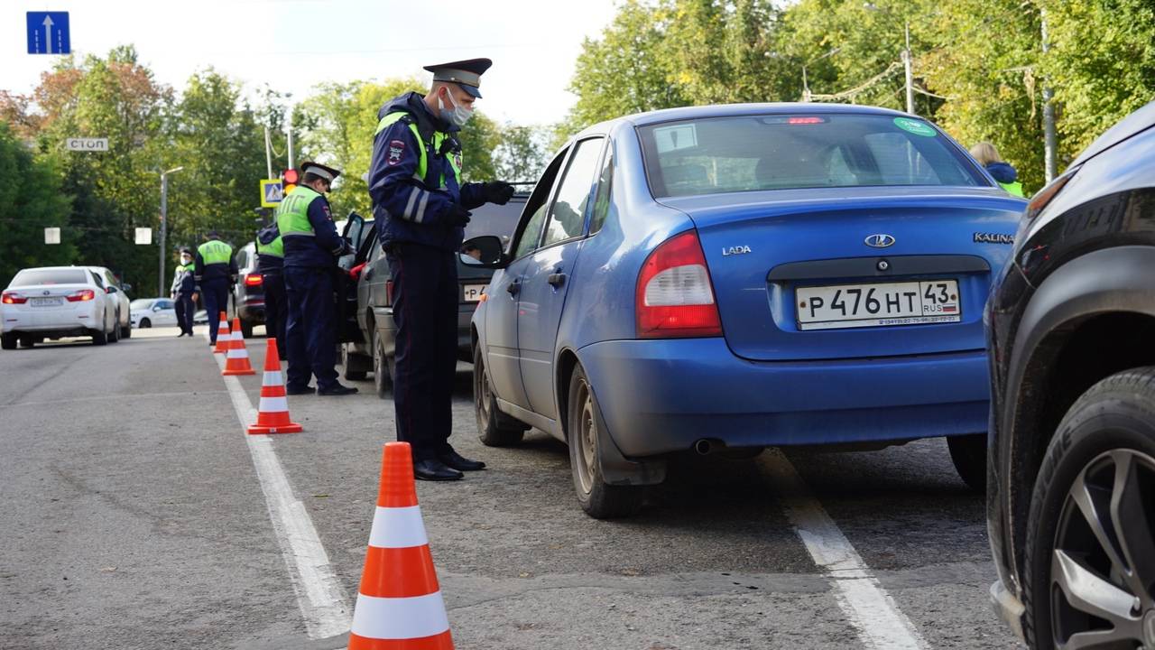 Кировских водителей проверят на трезвость в Октябрьском и Ленинском районах города
