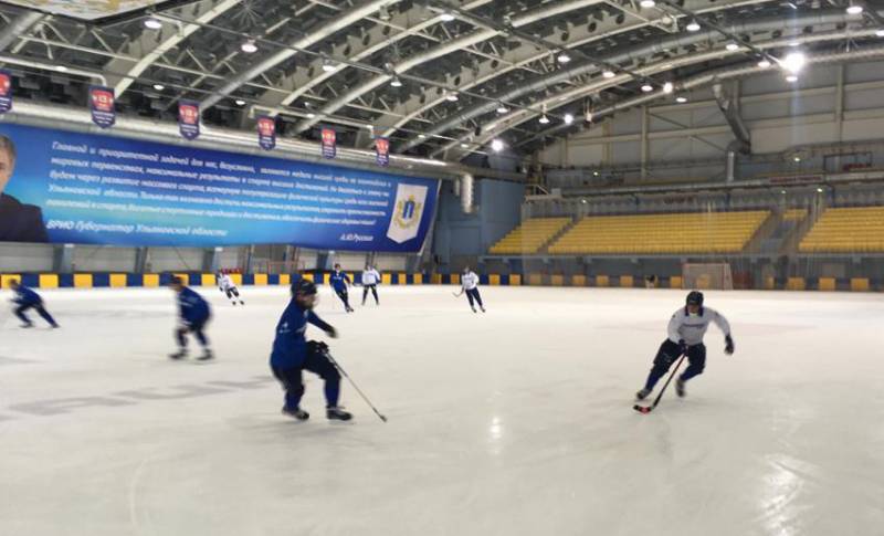 Хоккеисты «Родины» сыграют контрольные матчи в Ульяновске