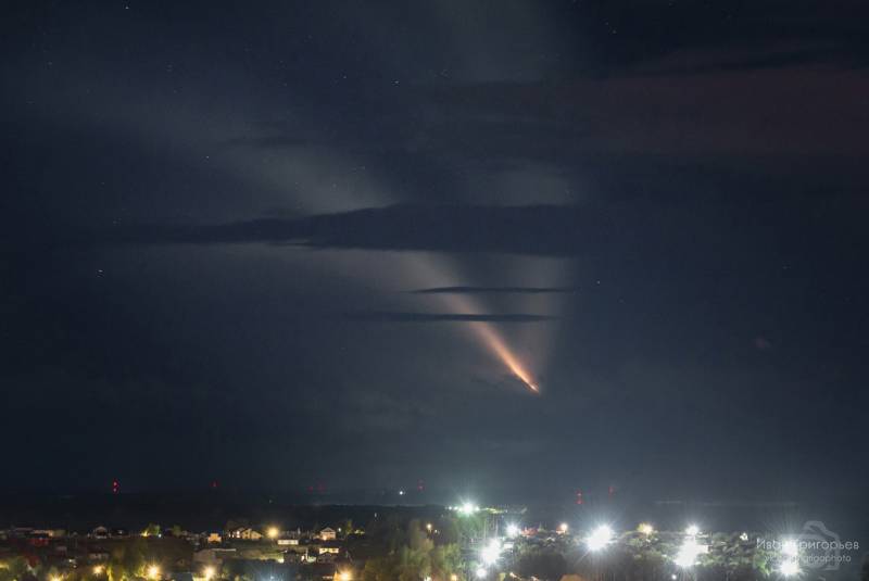 В Кировской области наблюдали космическую медузу