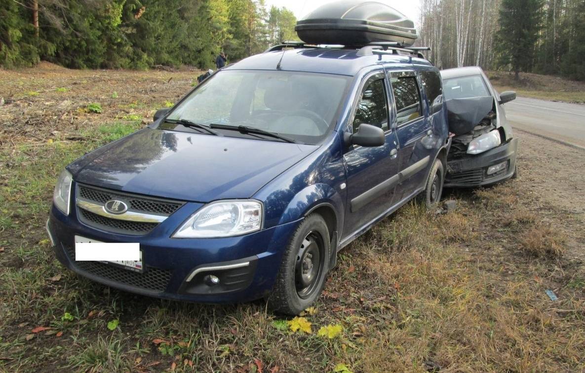 На 656 километре трассы Кострома – Шарья – Киров – Пермь в ДТП пострадали два человека