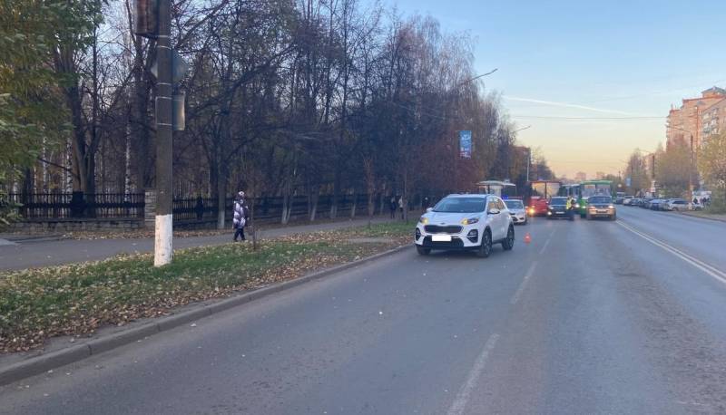 В Кирове на улице Лепсе водитель «КИА» сбил женщину-пешехода
