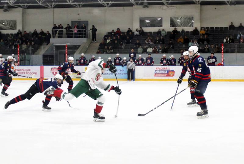 Юниорскую команду «Олимпия» ожидают встречи ещё с одним лидером дивизиона «Поволжье»