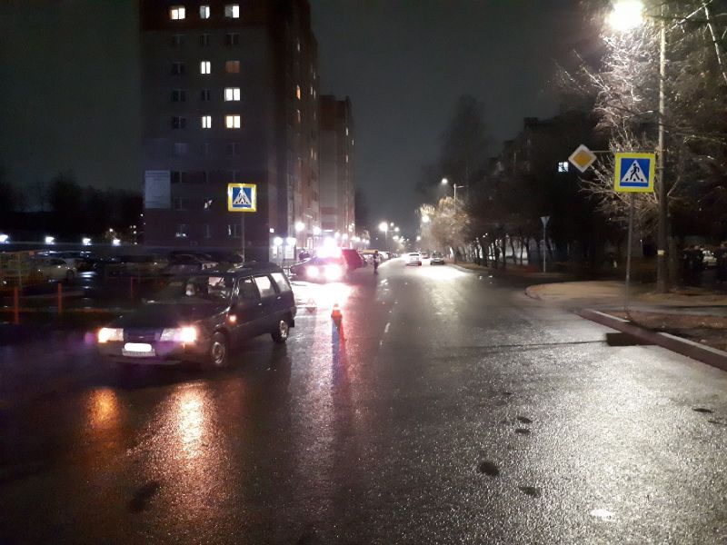 В Кирове на переходе на улице Подгорной сбили 12-летнюю девочку