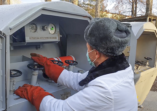 Пермский авиаполк передал медучреждениям Кировской области дополнительные 5 тысяч тонн кислорода