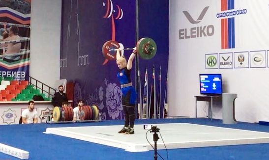 Кировская штангистка стала призёром юниорского первенства России