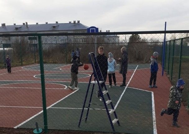 В Советске в рамках проекта «Народный бюджет» построили спортивную площадку