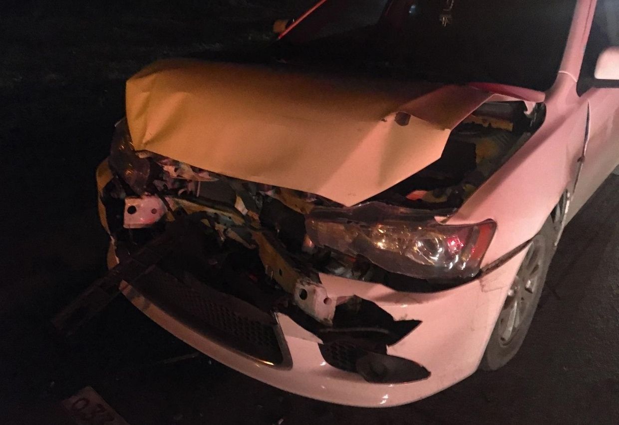 В Слободском районе столкнулись четыре автомобиля, пострадал один человек