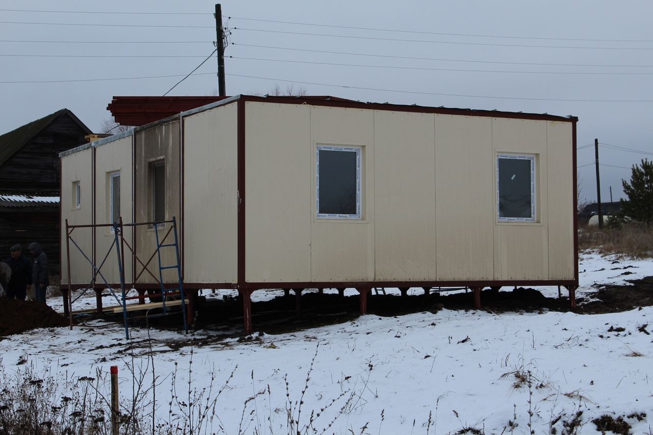 В Советском районе продолжают строить фельдшерско-акушерские пункты