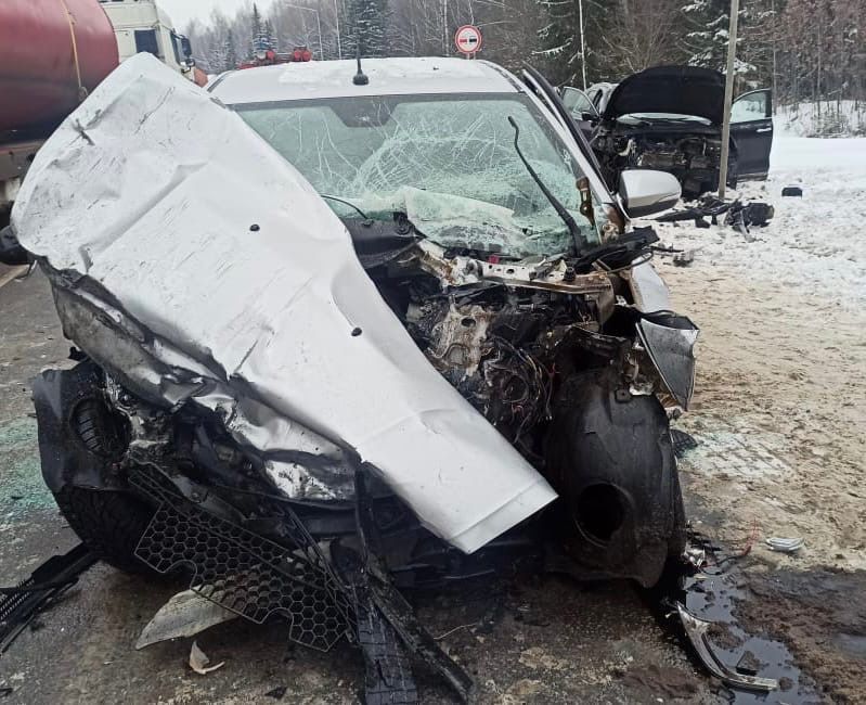 В Слободском районе в ДТП погиб водитель автомобиля «Лада Веста»