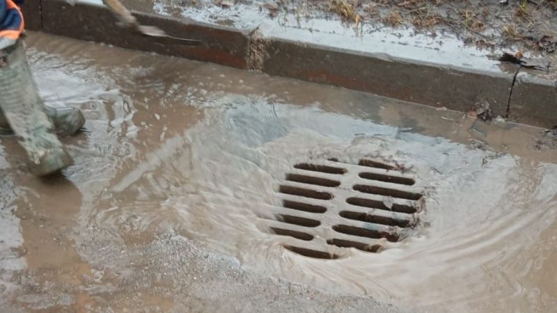 В Кирове ликвидировали затопление на Хлебозаводском проезде