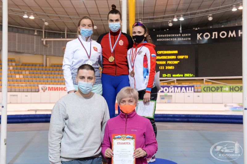 Кировская конькобежка стала призёром Кубка России