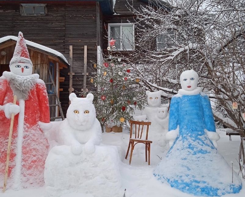 В Верхошижемье у Деда Мороза поселилась сказочная свита