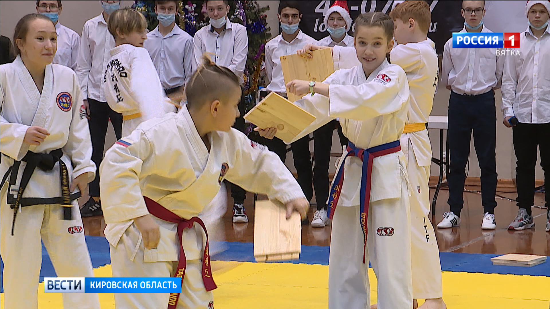 В Кирове состоялся турнир по тхэквондо «Кубок Деда Мороза»