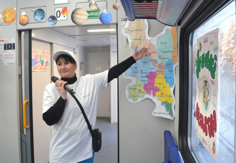 Из Кирова в Котельнич отправился «Умный вагон»