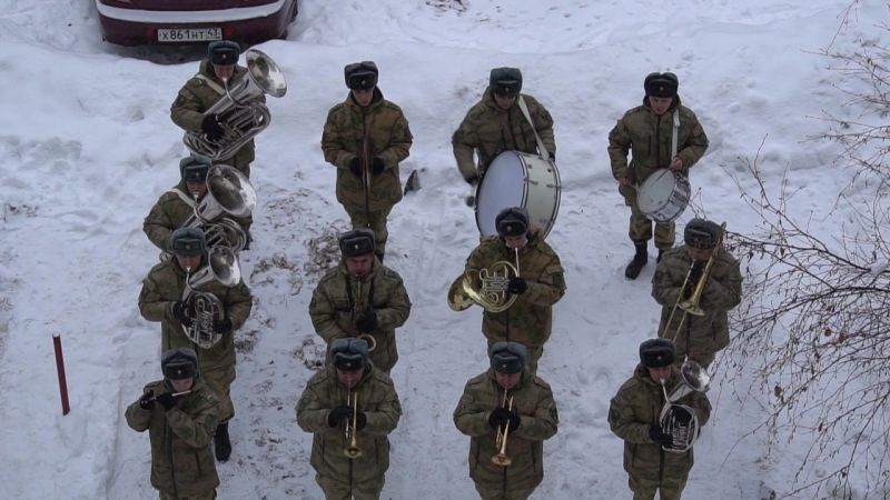 В Кирове оркестр чествовал 100-летие ветерана Великой Отечественной войны