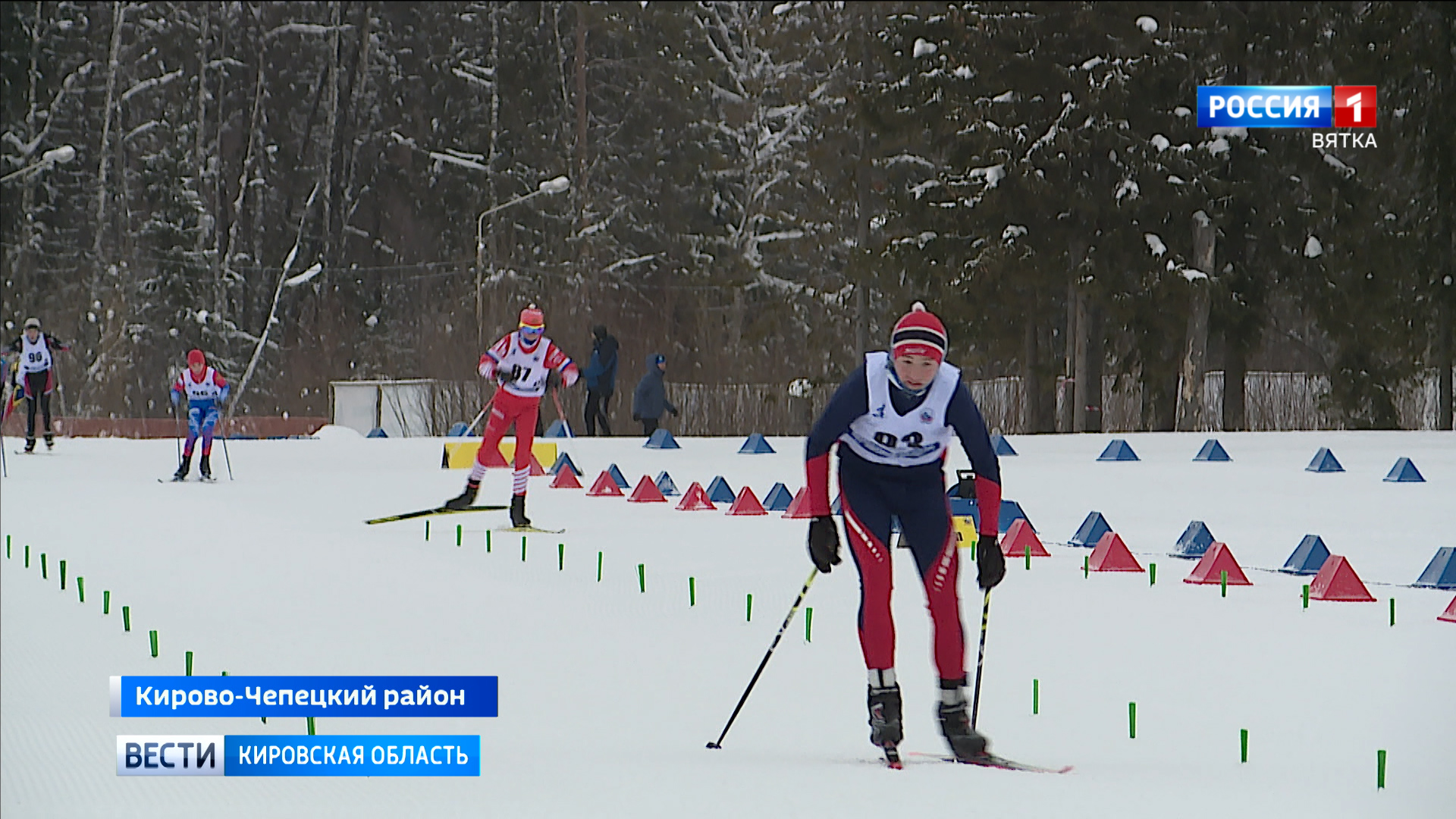 В Перекопе состоялись чемпионат и первенство Кировской области по лыжным гонкам