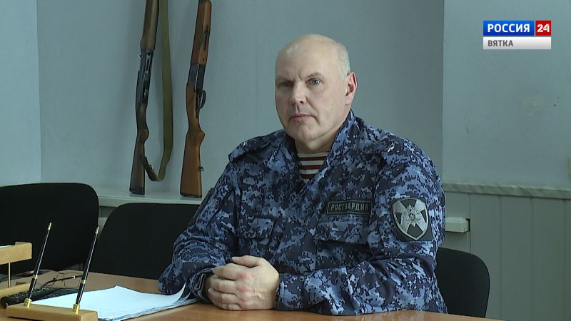 Интервью с начальником отдела регионального Управления Росгвардии Сергеем Козловым (23.02.2022)