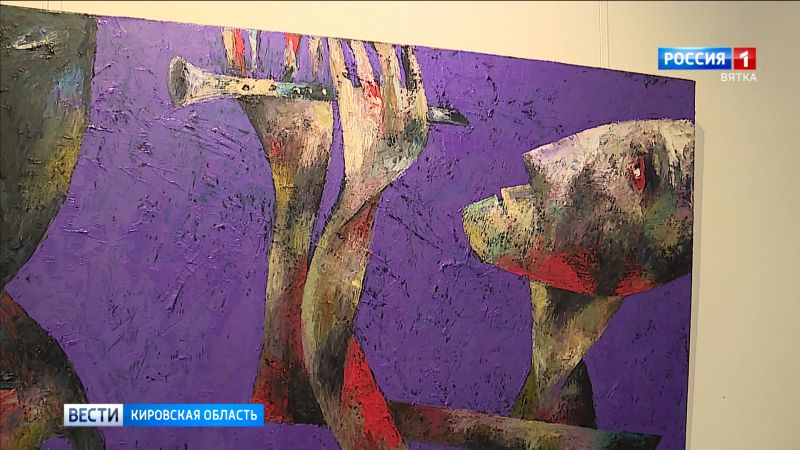 В Выставочном зале художественного музея представлены работы художника Андрея Ноды