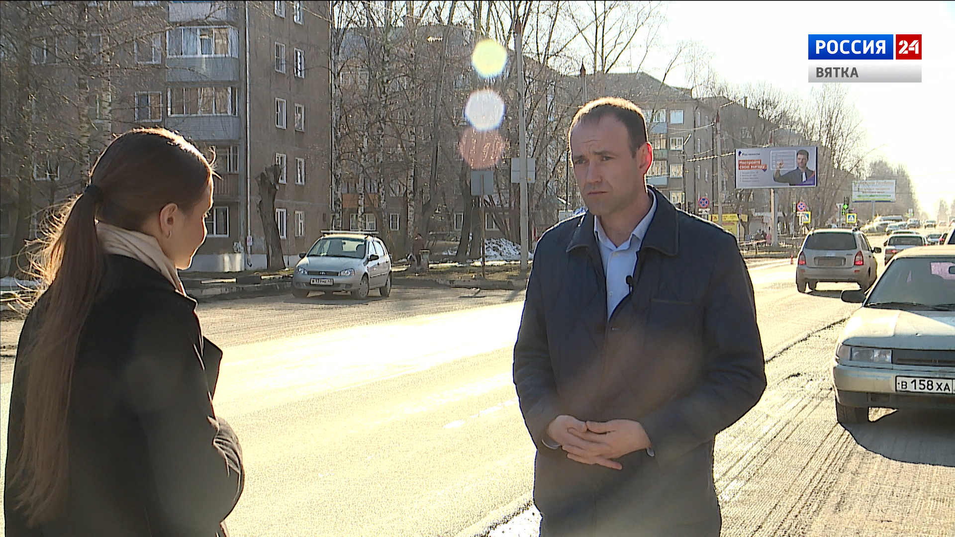 Интервью с руководителем Союза представителей дорожной отрасли Вятки Василием Шабалиным (21.04.2022)