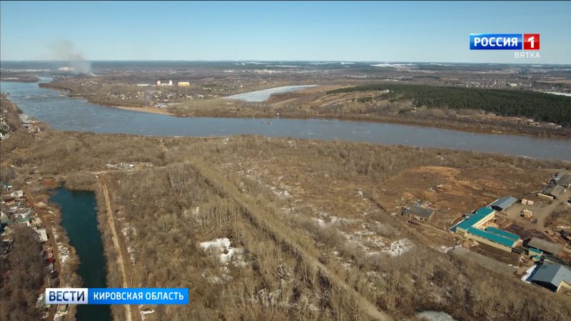 Суточный подъем воды в кировских реках составил от 3 до 97 см