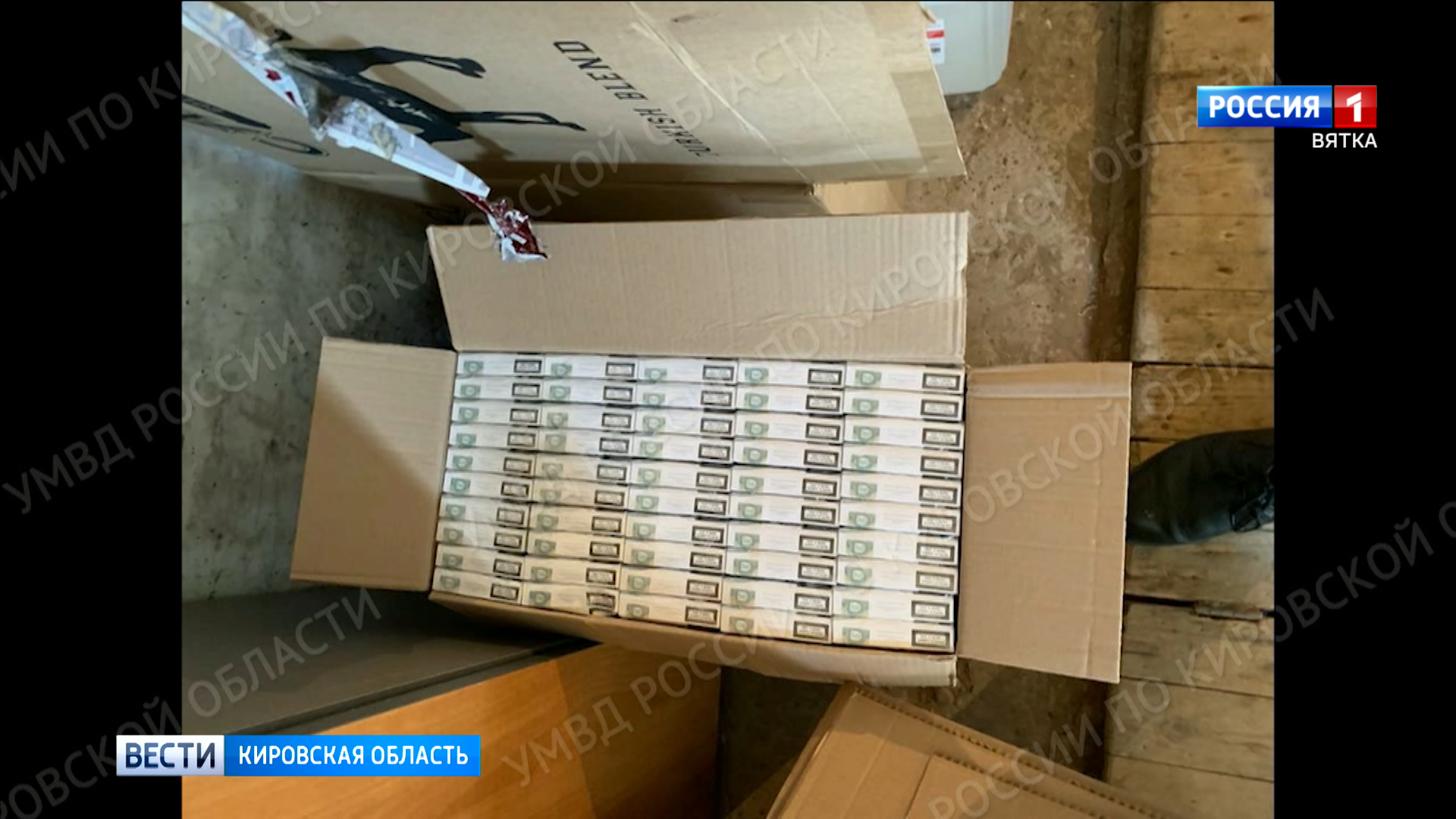 В Кирове полицейские пресекли нелегальный оборот табачной продукции
