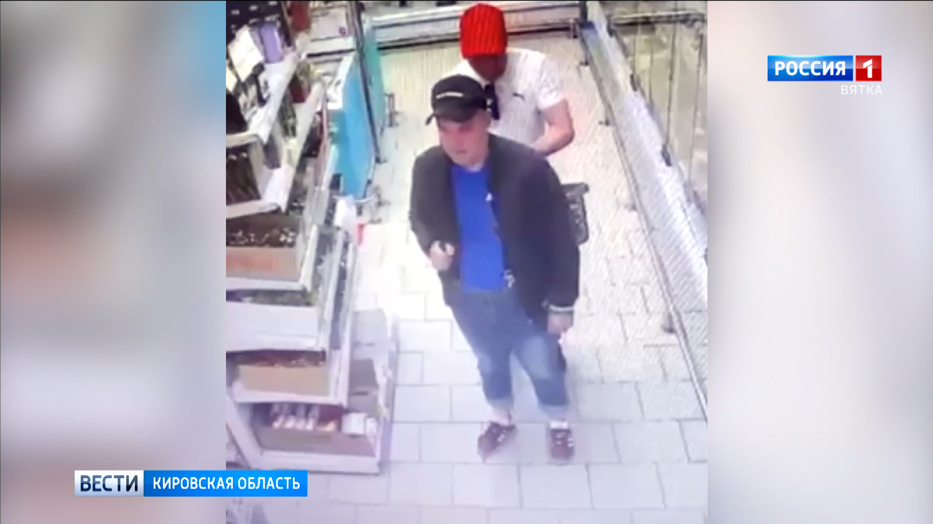 В Кирове разыскивают причастных к краже товаров из супермаркета