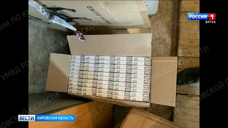 В Кирове полицейские пресекли нелегальный оборот табачной продукции