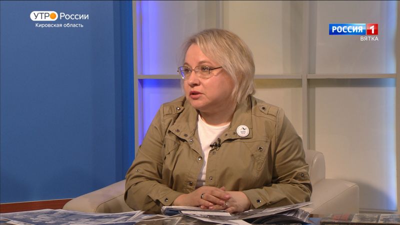 Интервью с руководителем Музея народной памяти города Слободского Мариной Колеватых (11.05.2022)