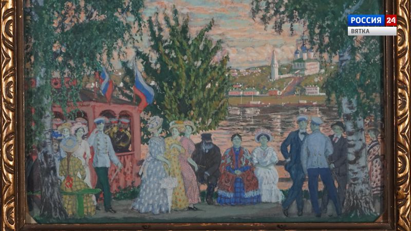 Искусство увидеть…История одной картины: «Гуляние» 1910 год