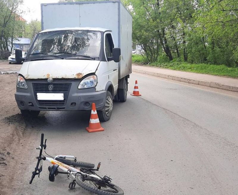В Кирове водитель «ГАЗели» сбил ребенка на велосипеде